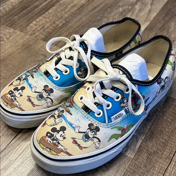 Vans Shoes - VANS DISNEY Aloha Mickey Minnie Mouse Hawaii Shoes Limited Edition